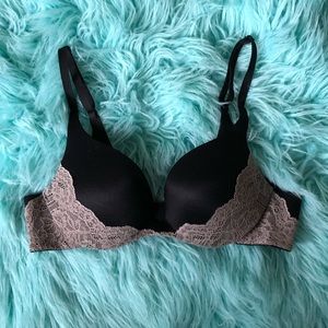 Victoria’s Secret black push-up bra
